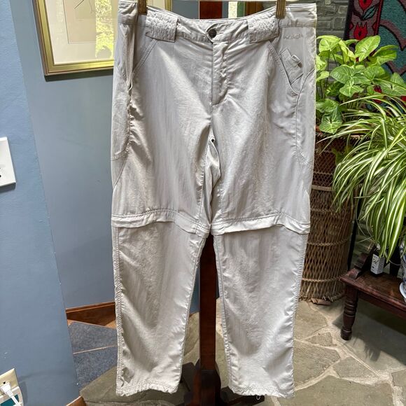 Vintage Columbia Women’s Khaki Zip‑Off Convertible Hiking Pants Size 6 - Picture 2 of 9